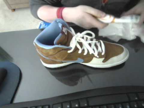 how to clean nike sb dunks