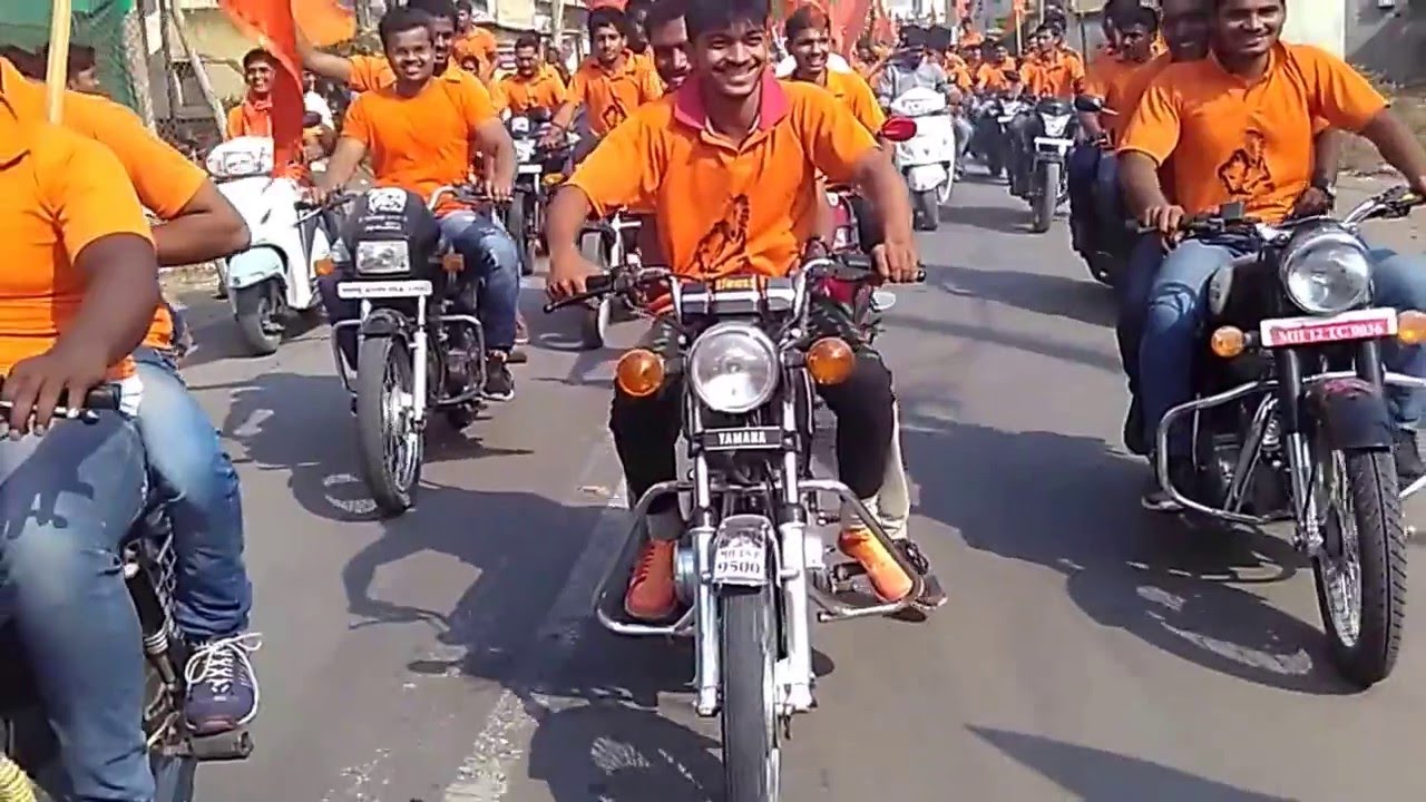 Shiv Jayanti Miravnuk Sinhgad To Sanasawadi By Arjun Said