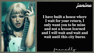 Download lagu Janine Berdin - What if I miss you for the rest of my life Lyrics (Framed)