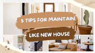 5 Tips For Maintain Like New House 🏠| Home Decor Ideas|#house #decor #tips #video