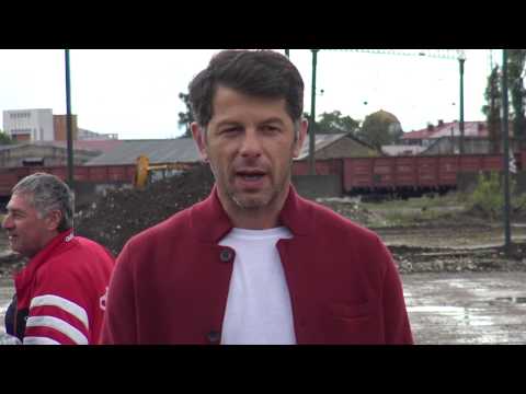 ფოთის საფეხბურთო სკოლის ტერიტორიაზე ტექნიკური ცენტრის მშენებლობა მიმდინარეობს 07 10 19