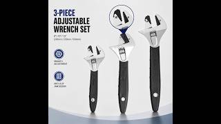扳手最新版Heavy Duty Continuous Tightening Adjustable Wrench | No Reset, Faster Fastening Tool