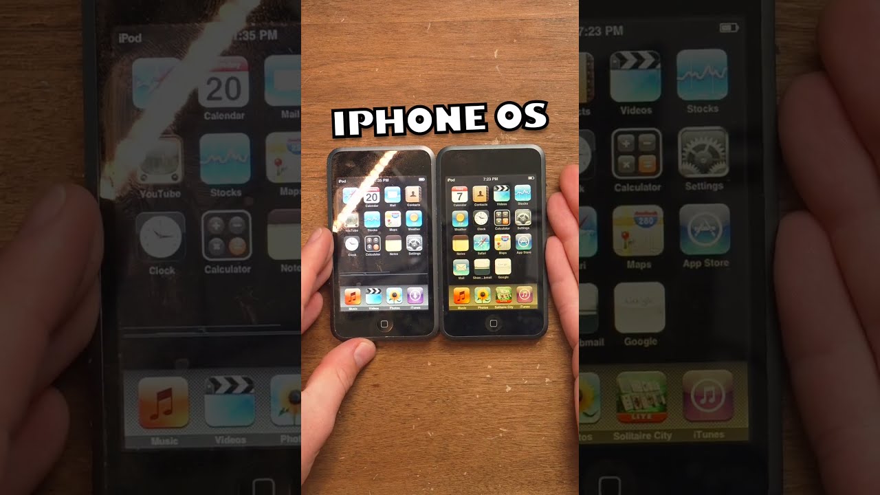Apple IOS 1 0 Vs 2 Technically It S Called IPhone OS 