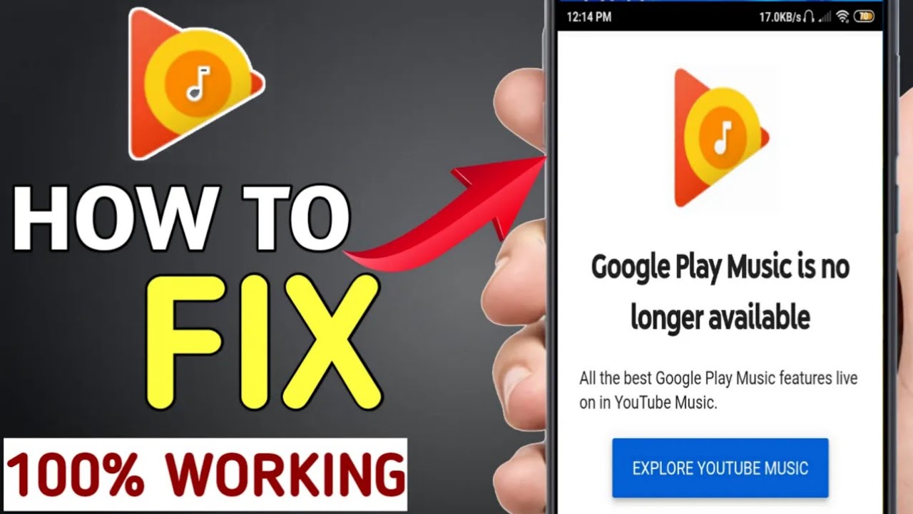How To Fix Google Play Music Is No Longer Available Problem | Solve