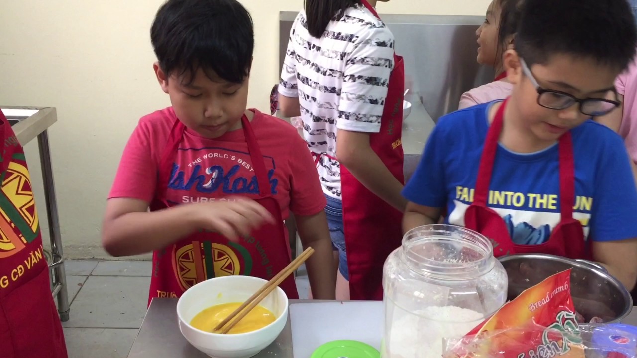 Lớp học nấu ăn cho trẻ em tại hà nội | Lớp dạy nấu ăn cho trẻ em tại Hà Nội