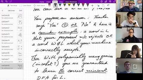 Lecture 8: Learning automata and fixed-point logic