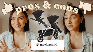 HONEST Mockingbird DOUBLE Stroller Review + New Riding Board!