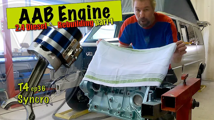 Rebuilding AAB 2.4D Engine 🔧 part 1 | VW T4 Syncro Caravelle / Transporter motor