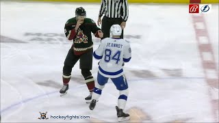 Tanner Jeannot vs Josh Brown Nov 28, 2023