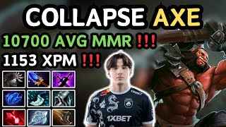 🔥 COLLAPSE AXE Offlane Highlights 27 KILLS - 41000 NET WORTH 🔥 vs YATORO - Dota 2