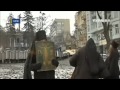 Ukrainian Orthodox Monks pray for peace in Kiev
