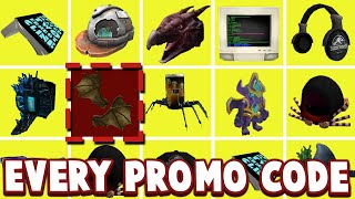 ALL FREE ITEMS ON ROBLOX (WORKING FEBRUARY 2020) - Promo Codes, Event Items,  Gift Cards & More 