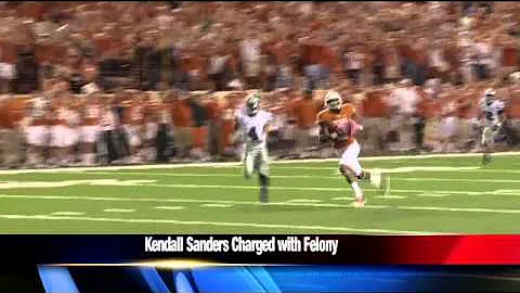 LONGHORN KENDALL SANDERS CHARGED WITH FELONY ASSUALT