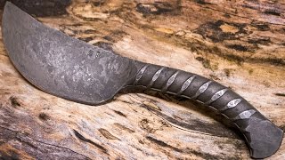 How To Forge a Rebar Knife With No Power Tools