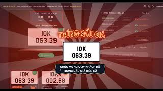 Hướng Dẫn Tham Gia Đấu Giá Trực Tuyến Biển Số Xe