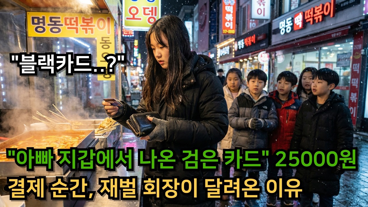 죽은 "아빠 지갑에서 나온 검은 카드" 25000원 결제 순간, 재벌 회장이 벤츠 5대 끌고 달려오는데..ㅣ사연라디오ㅣ오디오북ㅣ삶의지혜