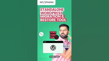 Restore WordPress Without Installing It! 🧰 #wpstaging #wordpress