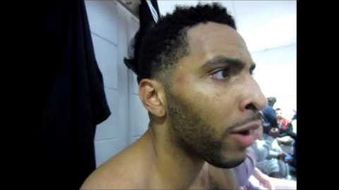 Acie Law after the semifinal win in London