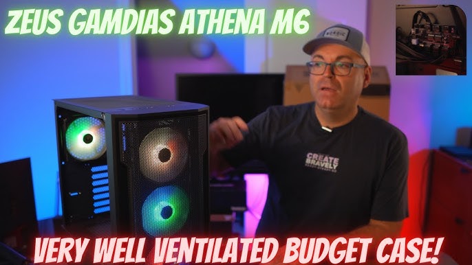 RX580 budget build in the @GAMDIAS Athena M6 Lite - Part 1