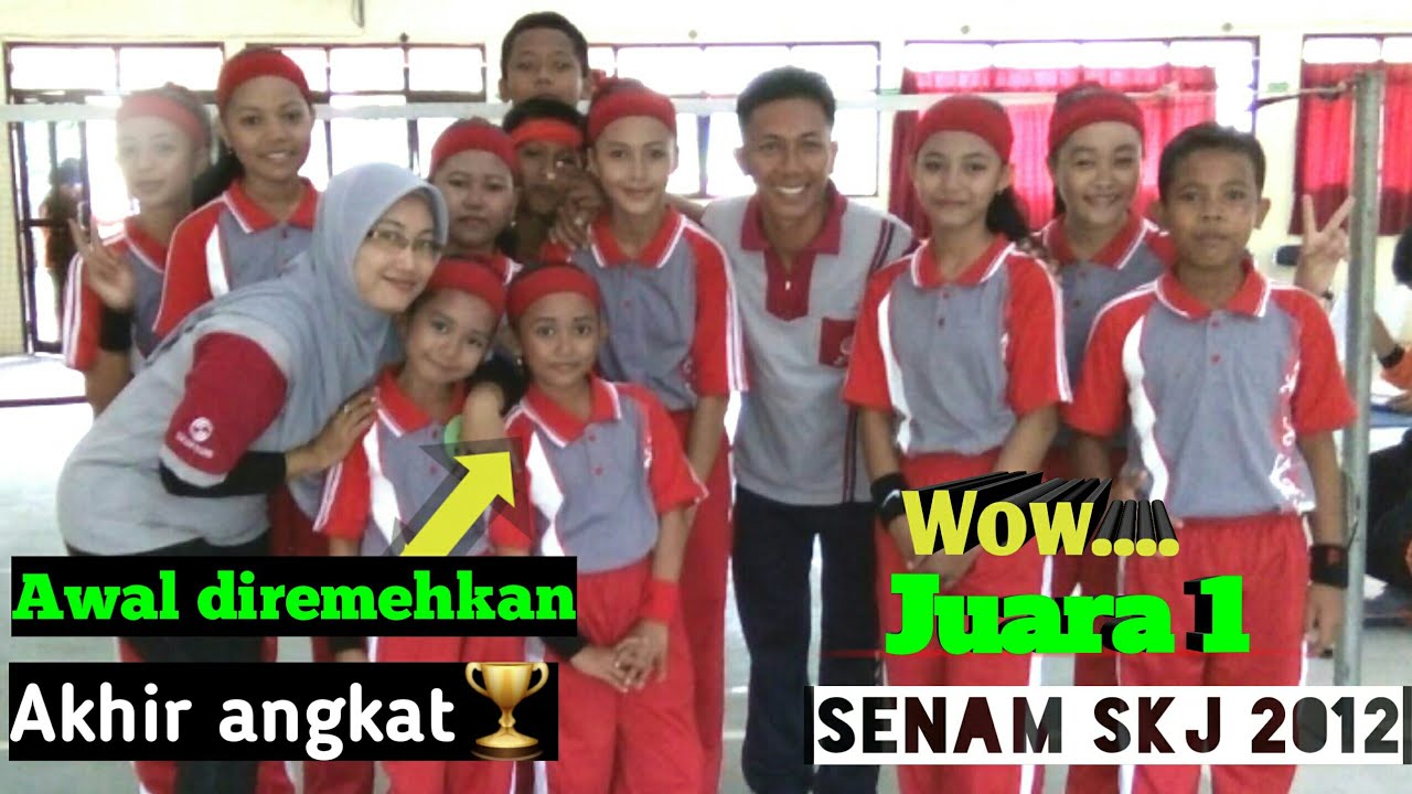  Senam Kesegaran Jasmani  SKJ 2012 juara 1 YouTube