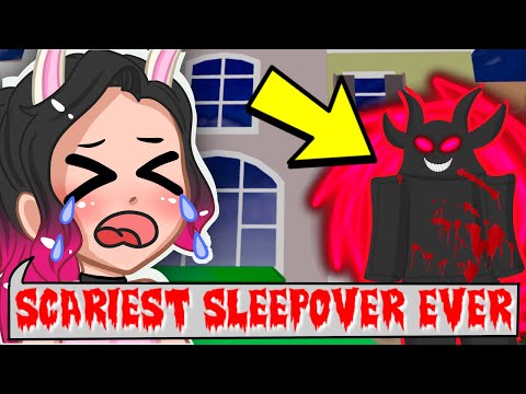 Scariest Sleepover Ever I Died From The Dumbest Thing Roblox Youtube - kia pham roblox sleepover killer