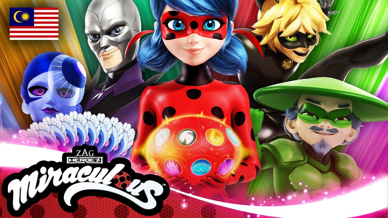 MIRACULOUS | Bahasa Melayu 🇲🇾 | 🐞 PERTEMPURAN MIRACULOUS – Kompilasi 🐾 25 MINIT | Ladybug & Cat Noir