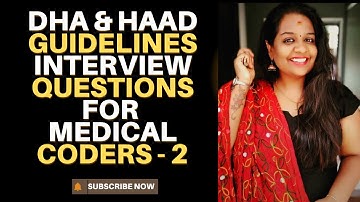 DHA and HAAD Interview Questions for Medical Coders | Tips & Preparation Guide #learnwithdhanya