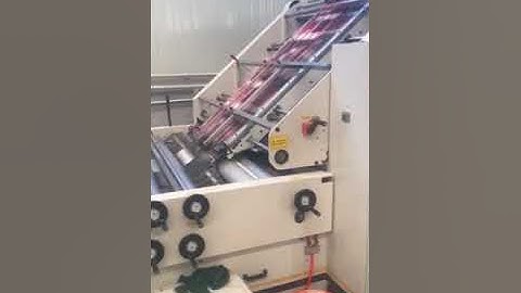 YK-G flute laminator 12000PCS, Automatic Flute laminating machine from YIKE GROUP