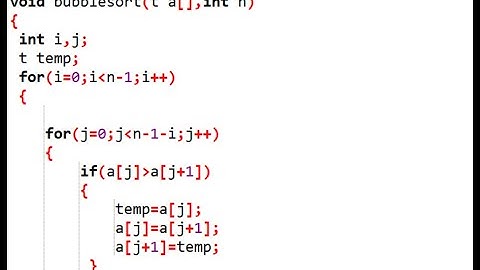 C++ program for bubble sort using template functions