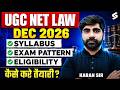 UGC NET Dec 2026 | UGC NET Law Syllabus, Exam Pattern, Eligibility & Strategy by Karan Sir