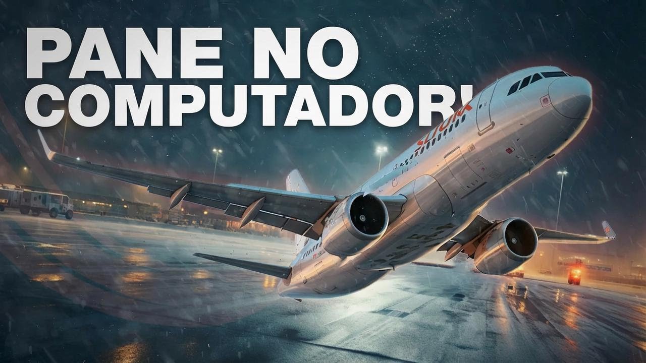 Os comandos travaram! Pesadelo no computador do Airbus