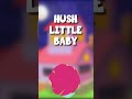 Lullaby for Babies to Go to Sleep - Hush Little Baby #shorts #nurseryrhymes #kidssong #hooplakidz