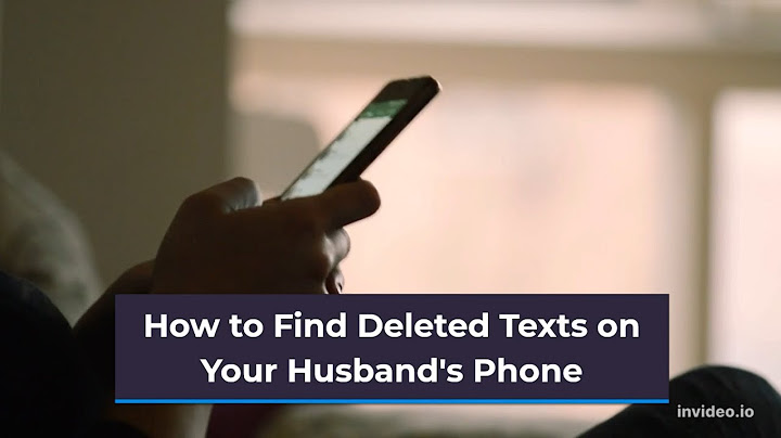 Can you retrieve deleted text messages from someone elses phone