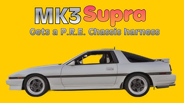 MK3 Supra gets a P.R.E. Chassis harness (SAME DAY MOBILE INSTALL)