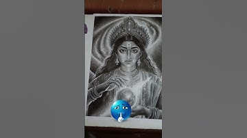 "maa durga drawing"😱#viral #shorts