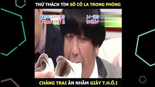 Game show Nhật Bản, thử thách ăn socola các đồ vật trong phòng ăn nhầm phải giày T.H.Ố.I và cái kết screenshot 4