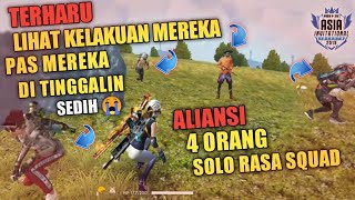 SEDIH KETIKA MAU NINGGALIN MEREKA SAAT ALIANSI 4 ORANG.!! INI ALASAN NYA - GARENA FREE FIRE