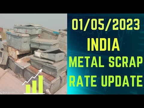 1 may  2023 india Metal scrap rate