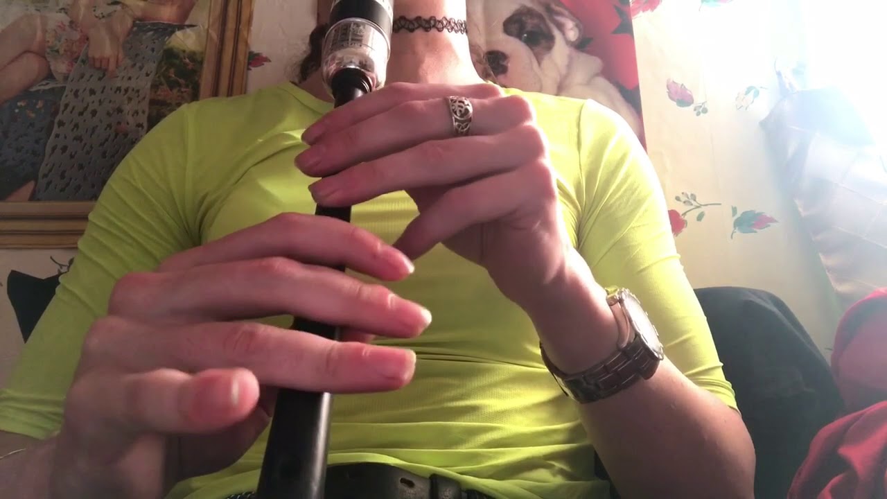 All The Blue Are Over The Border Bagpipe Practice Chanter