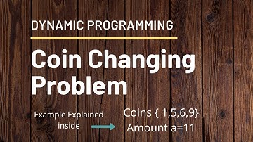 coin changing problem in tamil | Dynamic Programming | Design and Analysis of Algorithm | DAA