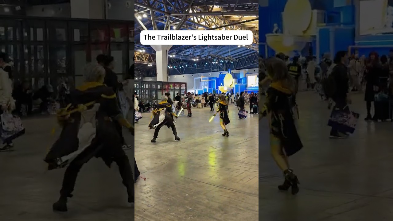 The Trailblazer's Lightsaber Duel😊