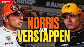 NORRIS & VERSTAPPEN SOUND OFF POST-RACE | FORMULA 1 AUSTRIAN GRAND PRIX