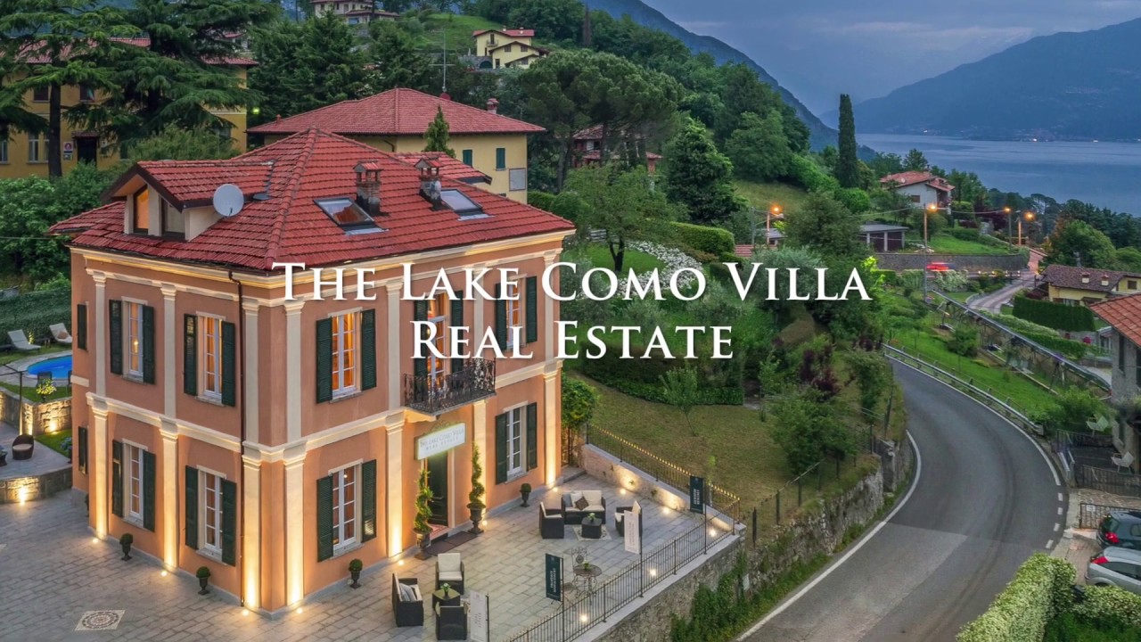 The Lake Como Villa Real Estate by Sara Cilia YouTube