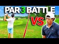 GM Golf | Crazy Par 3 Golf Course Match | Grant VS Garrett