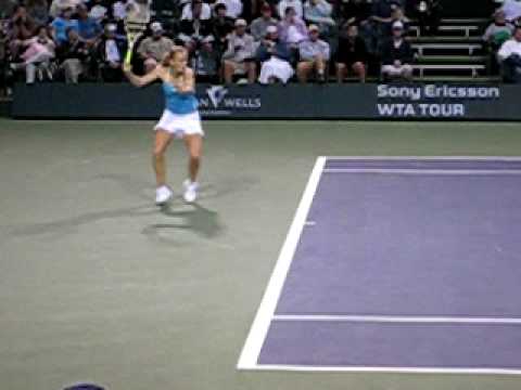 Caroline Wozniacki at Indian Wells
