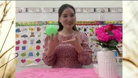 NH 2021 2022 trường MN Hoa Cúc Nhà trẻ Nhận biết màu vàng, màu xanh