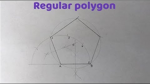 General method for constructing any polygon when the length of side is given