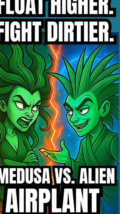 🌪️🧠💅 Medusa vs. Alien Airplant | ROOTLESS. RECKLESS. PETTY. ⚡🌿👀