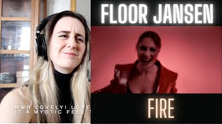 Reaction to Floor Jansen - FIRE (Music Video)