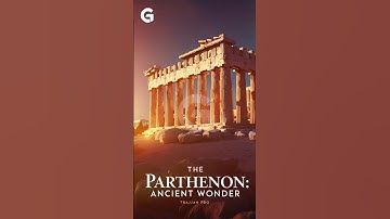 The Parthenon: Ancient Greek Masterpiece 🏛️✨ #shorts #history #architectural